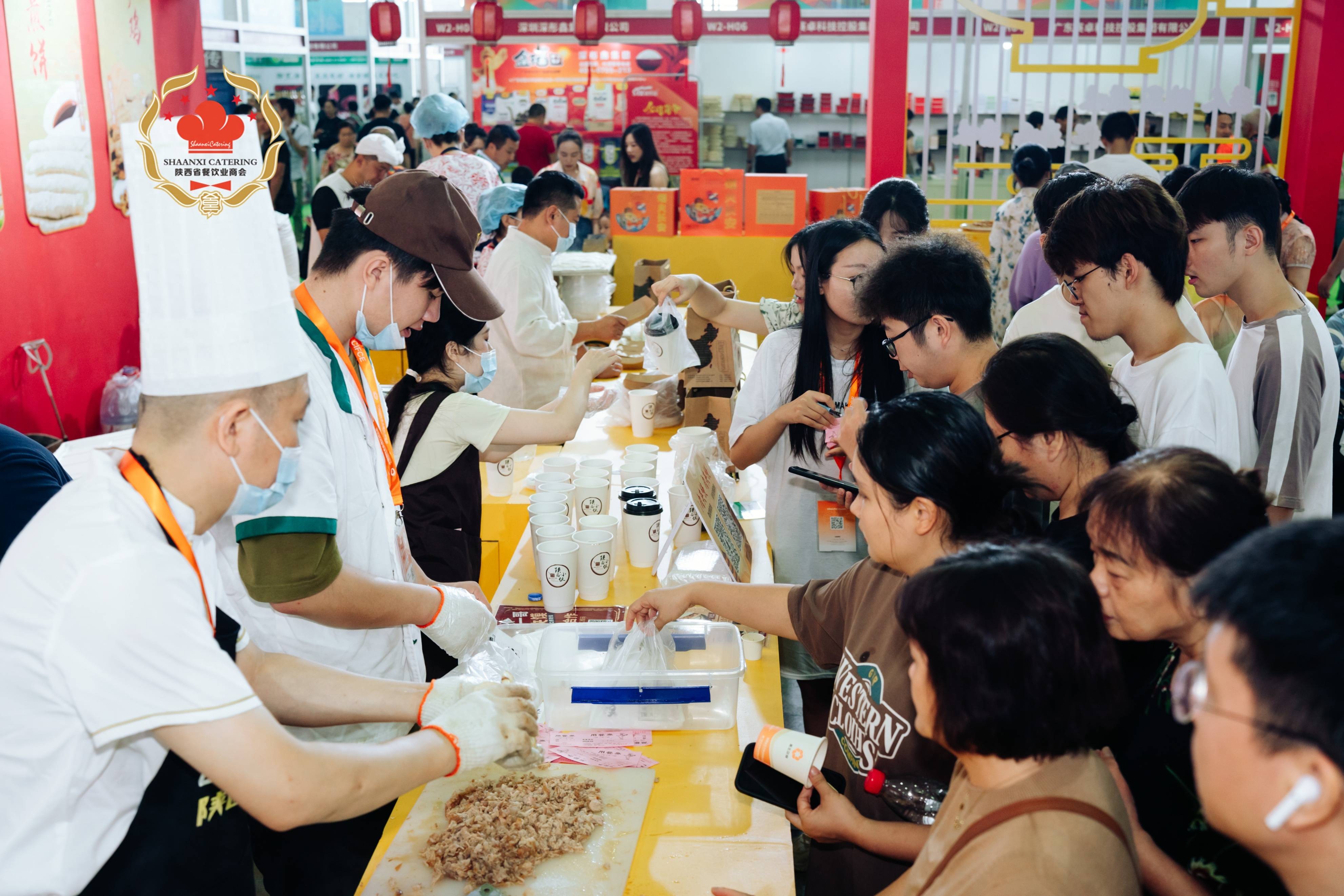 中国国际食品餐饮博览会在长沙举行 陕西馆成为最具人气美食打卡地