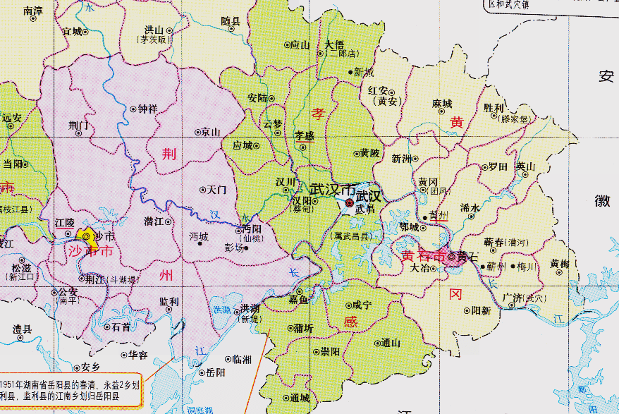 咸宁市的区划调整,湖北省的第10大城市,为何有6个区县?