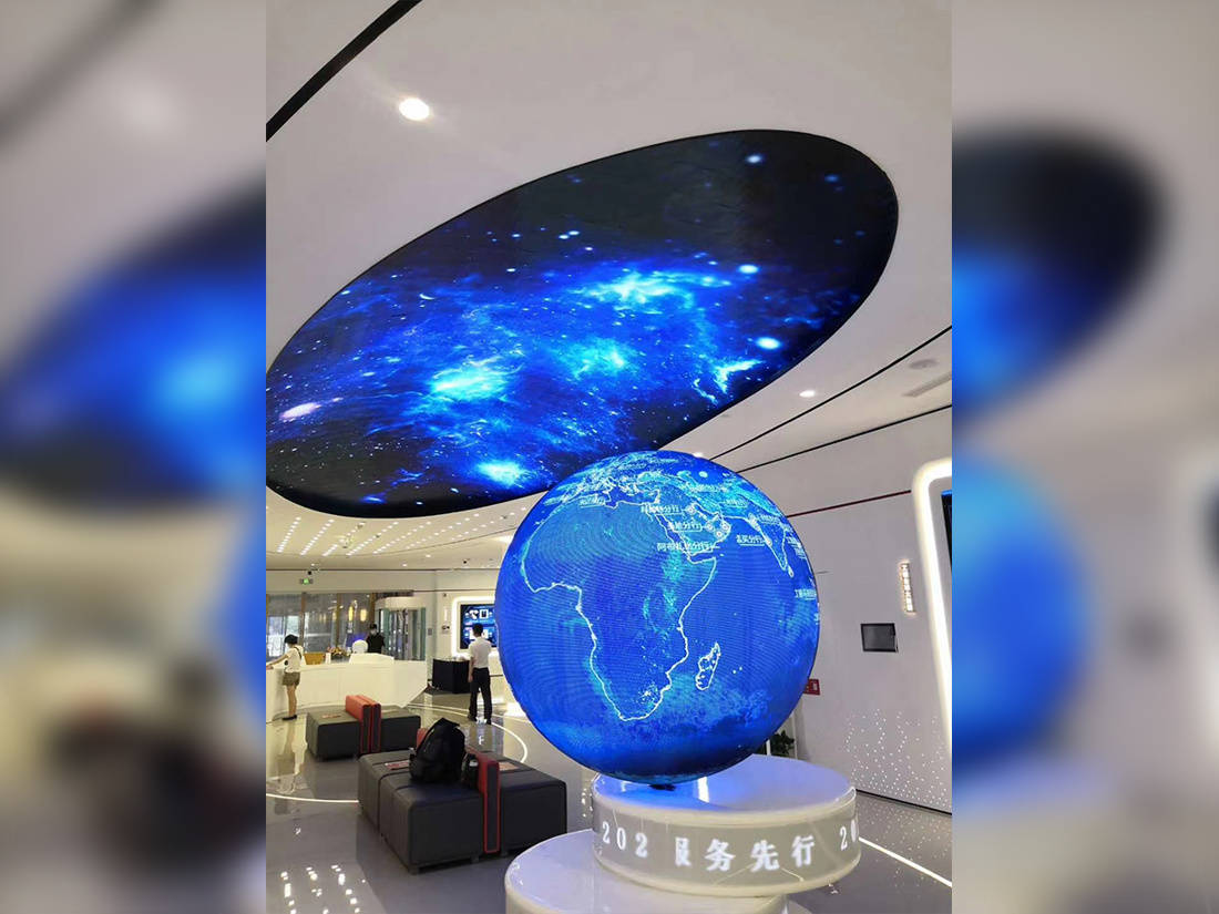 led球形屏具有什么特点?-深圳异世界_显示器_技术_显示屏