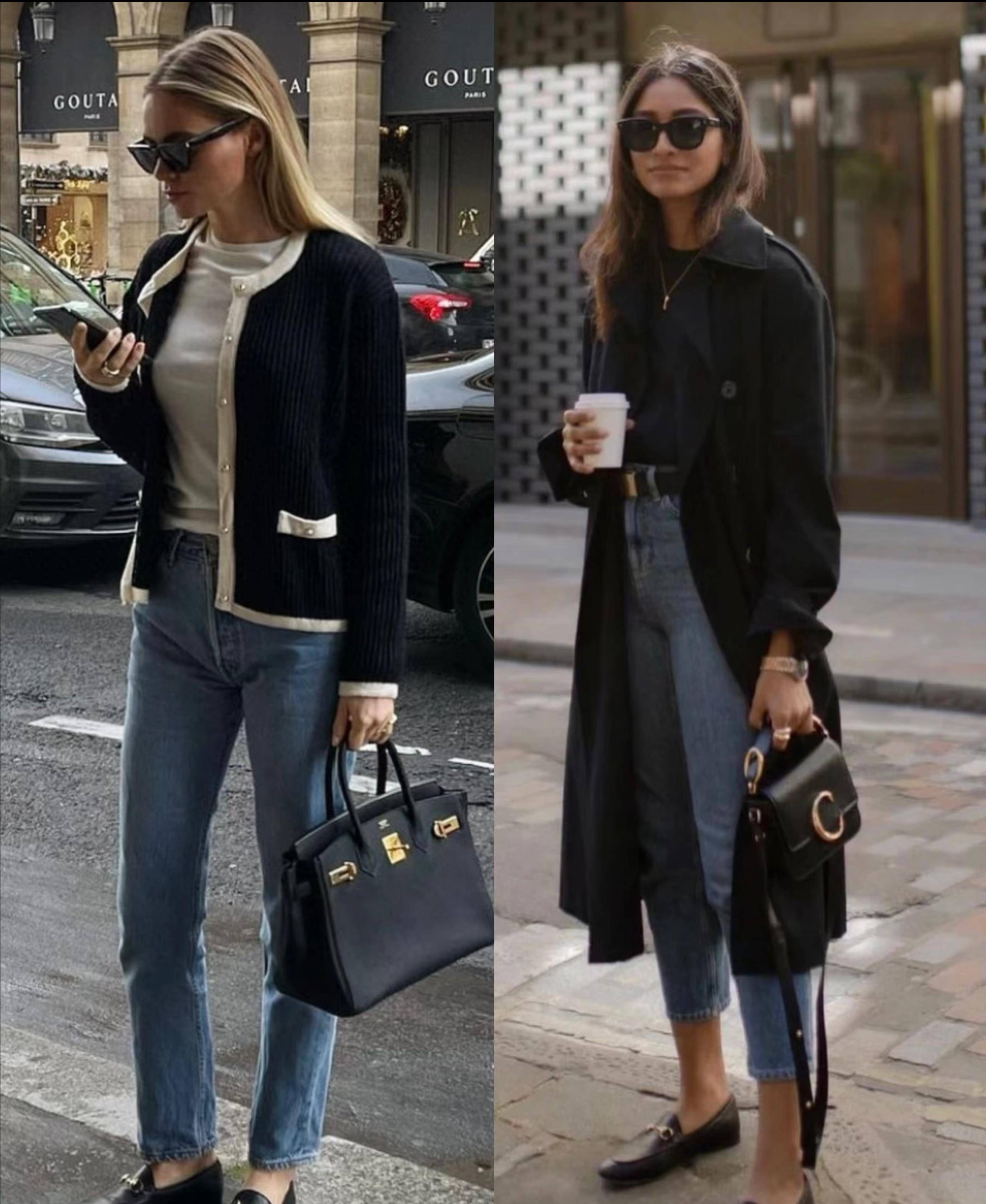 牛仔裤 乐福鞋,秋后的"王者组合",复古又时尚!_休闲_风格_材质