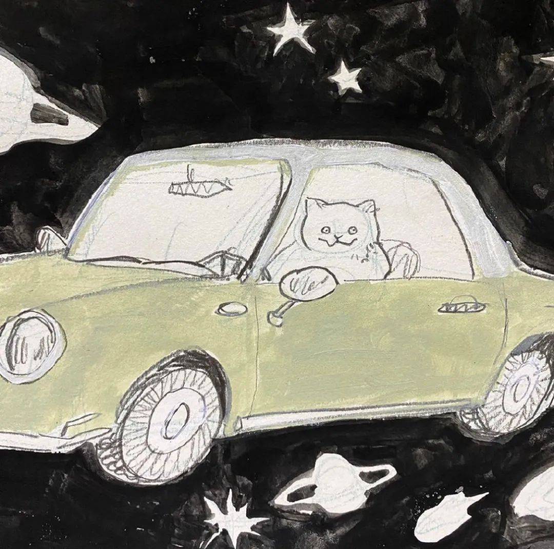 kathy lam:猫咪今天有点颓