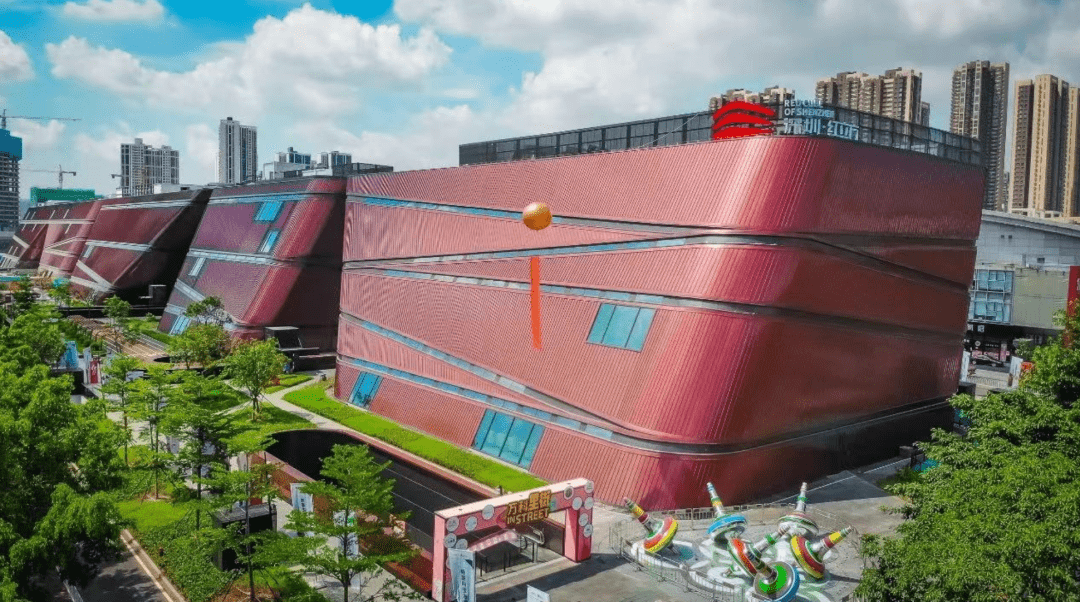 龙岗"三馆一城"(科技馆,少年宫,公共艺术与城市规划馆,深圳书城龙岗城