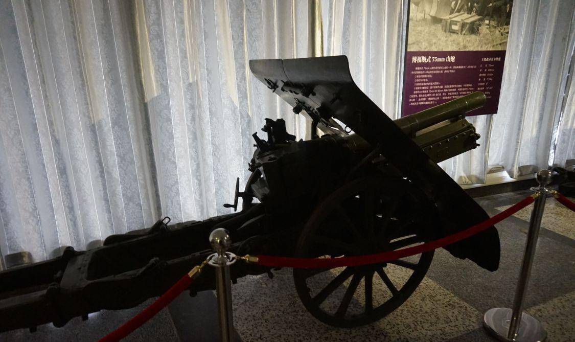 抗战国军最优秀的山炮博福斯m1922型75毫米:萨沙兵器图谱第278期_火炮