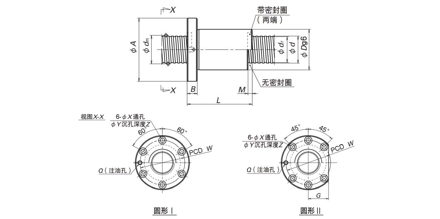 m16螺母图纸图片