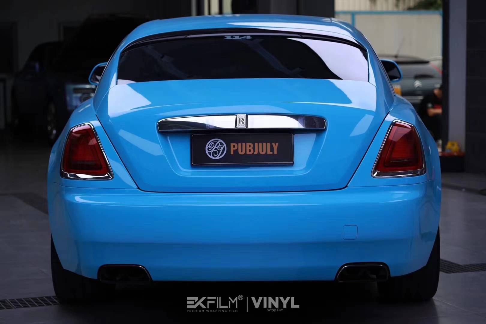 古斯特ek改色膜pet天空蓝,配合纯净亮眼的蓝调_搜狐汽车_搜狐网