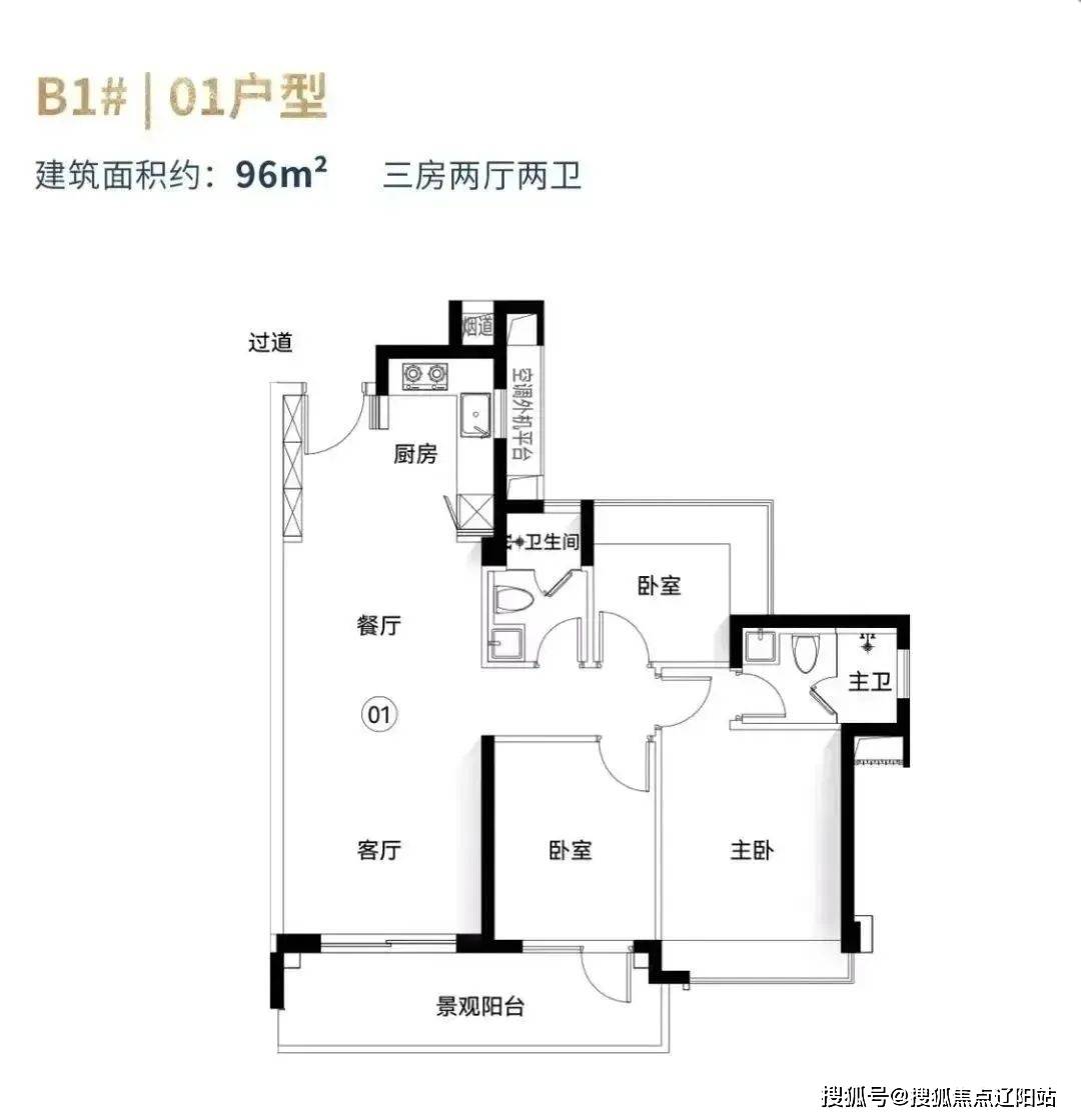 苏州新鸿基icc户型图图片