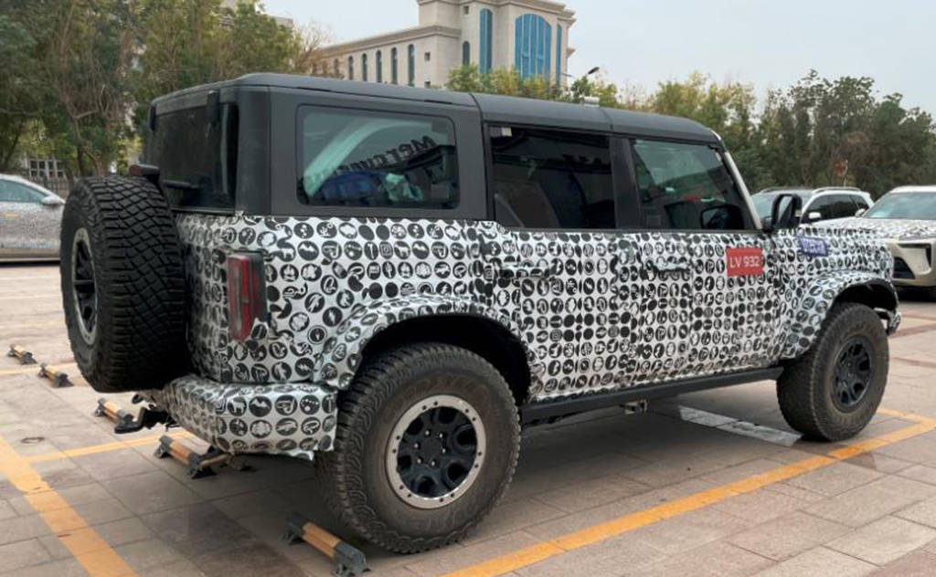 国产福特bronco最新谍照 有望年内发布_搜狐汽车_搜狐网