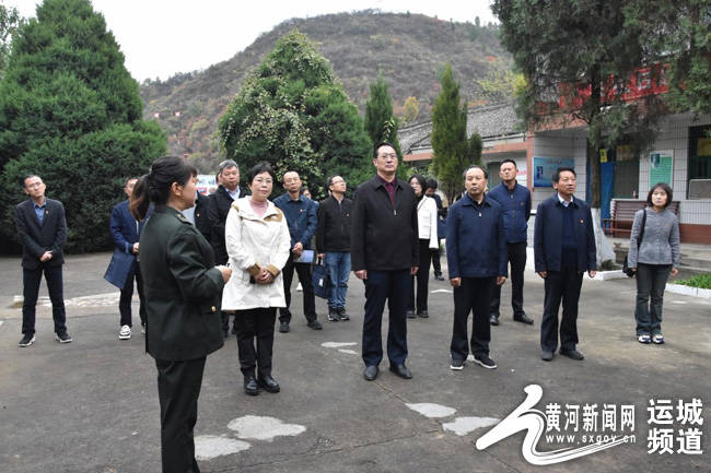 运城市政协赴垣曲县红色教育基地参观学习