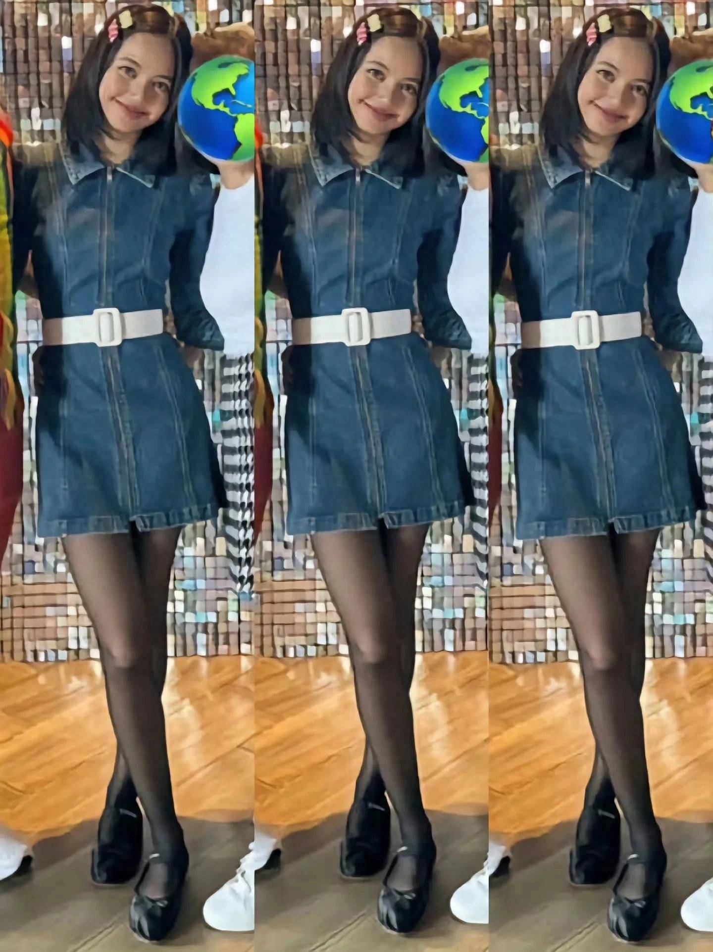 lisa最新状态曝光,好像tvb里菲佣,身穿黑丝也丝毫没有性感可言_芭比