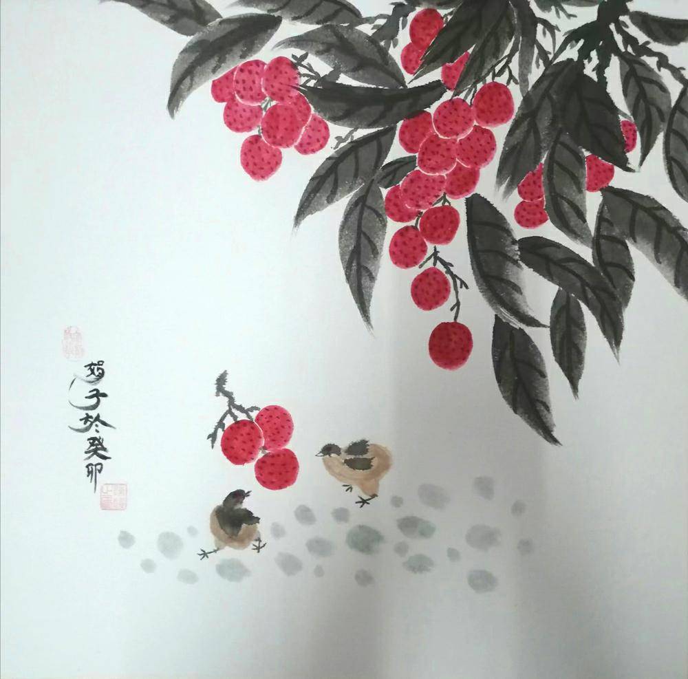 陈娟首届花鸟绘画作品线上展_中国_工艺美术_国画