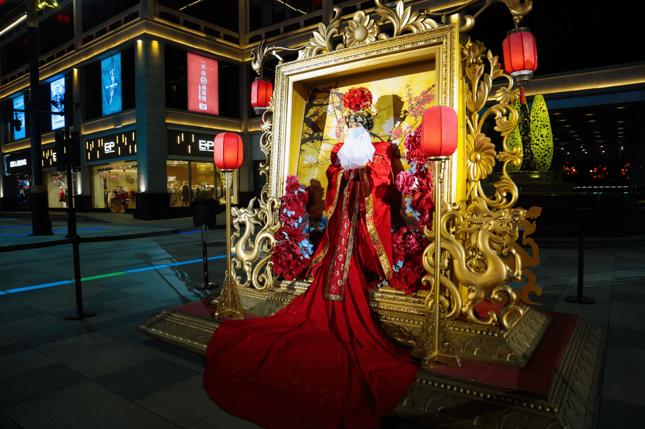 大唐不夜城《画中人》表演,国艺中联刘兵打破视觉艺术边界_文旅_演艺