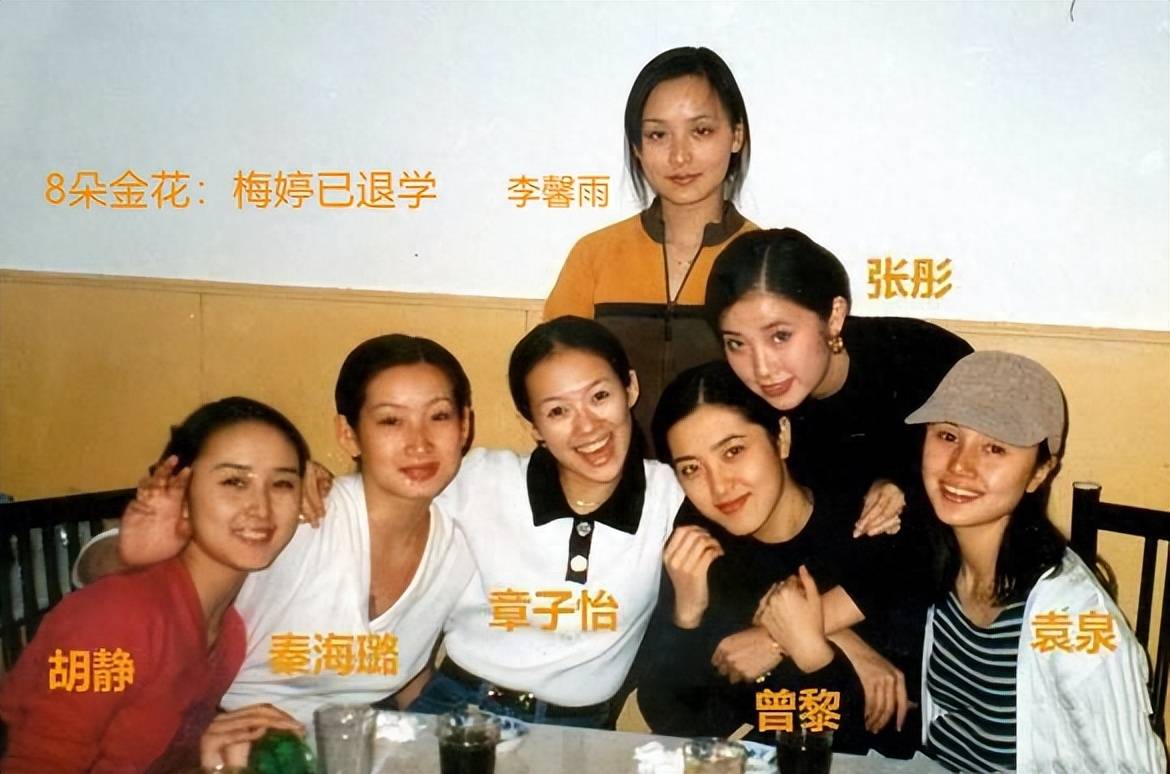 同是中戏96班八大金钗,把章子怡和胡静放在一起,差距就出来了_秦海璐