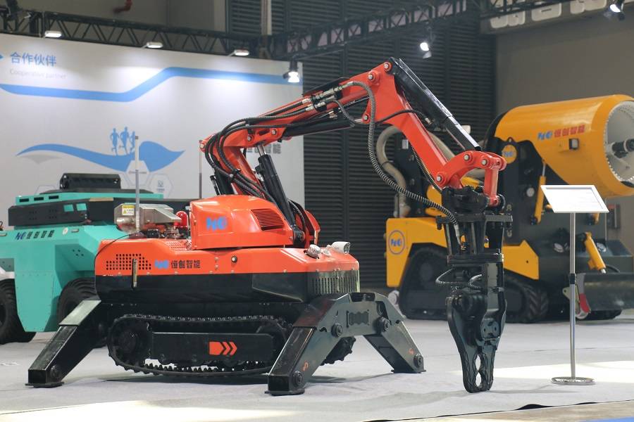 安徽恒创消防装备亮相中国安全及应急技术装备博览会_机器人_救援