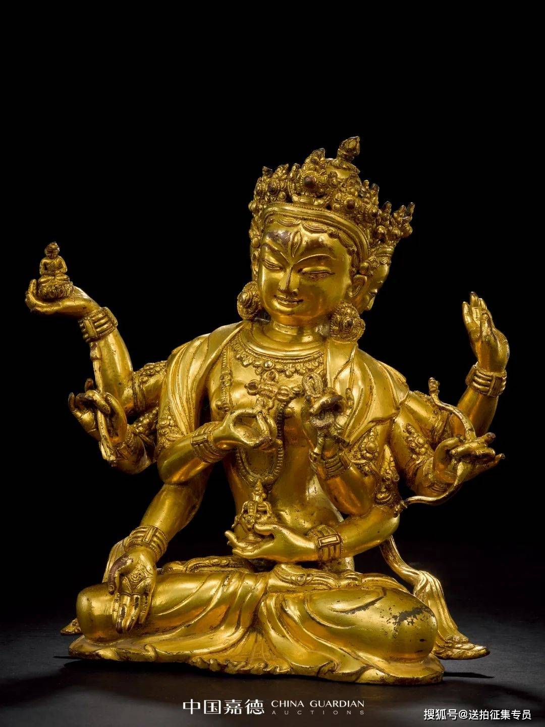 金辉盛世 典雅气韵—佛教艺术精品赏析丨中国嘉德2023秋拍 明清佛像送