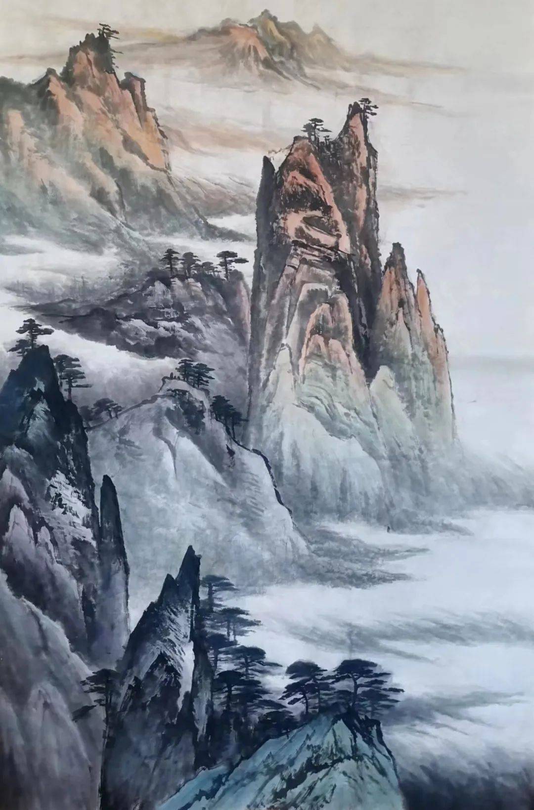 "国宴国酒艺术茅台"——中国书画名家黄宝源_作品_山水_贵州