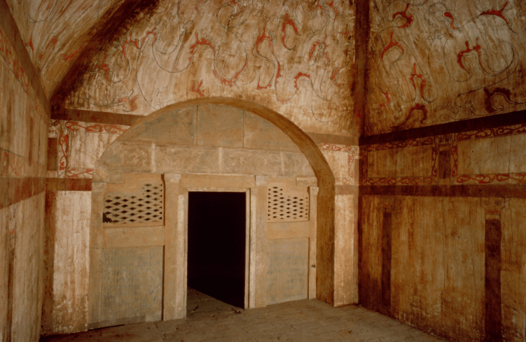 走进洛阳古墓博物馆_北魏_墓区_陵墓