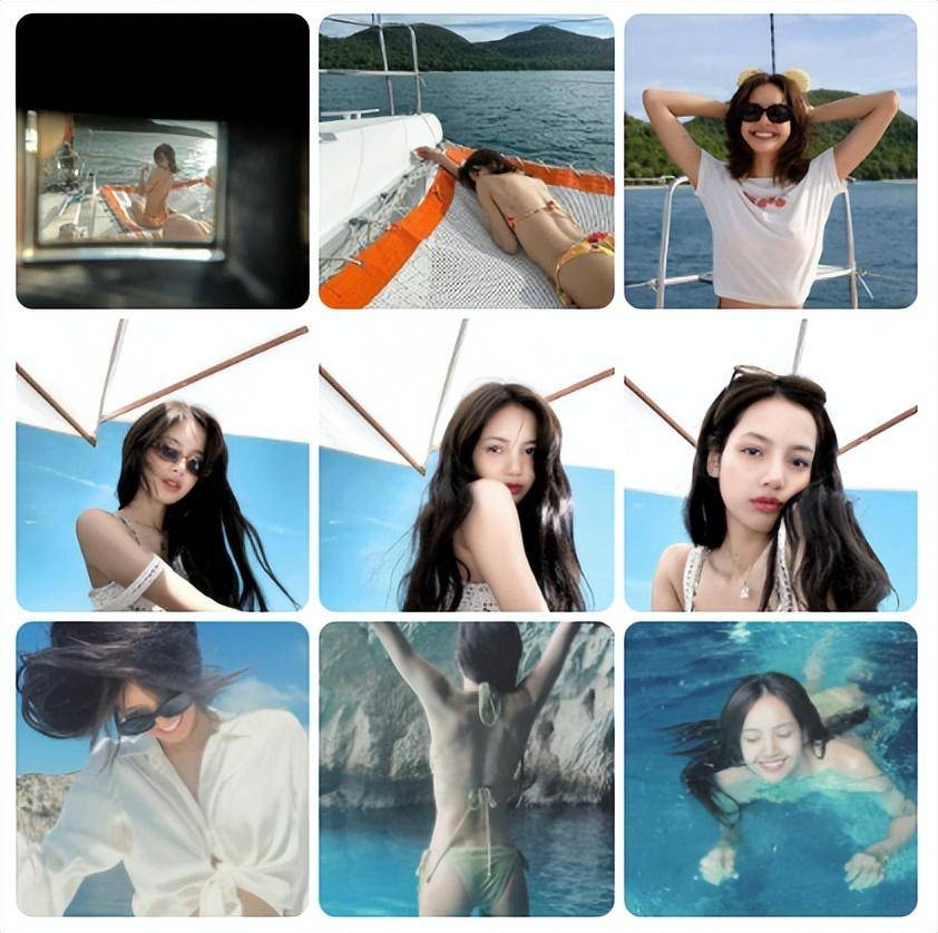 全网都在诋毁lisa回归变村姑,她以游艇私人飞机,碧海蓝天来还击_欧美