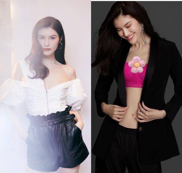 何穗拍维秘中国新年系列,演绎当红不让迎新年,魅力爆表,超刘雯_大红色