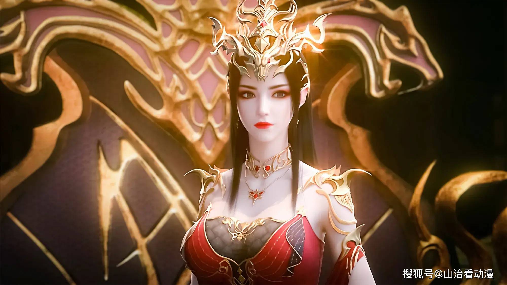 斗破苍穹:黑袍美杜莎登场,雁落天被暗杀,萧炎被慕兰二老追杀_强者