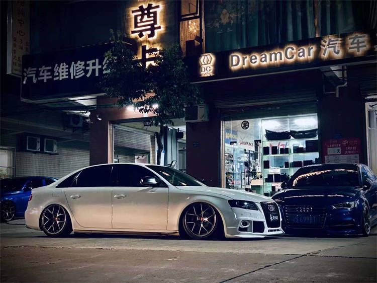 #重新定义#奥迪A4改装AIRBFT气动避震案例_搜狐汽车_搜狐网