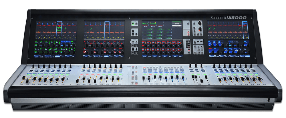 soundcraft vi3000 声艺64路数字调音台_控制_母线_支持