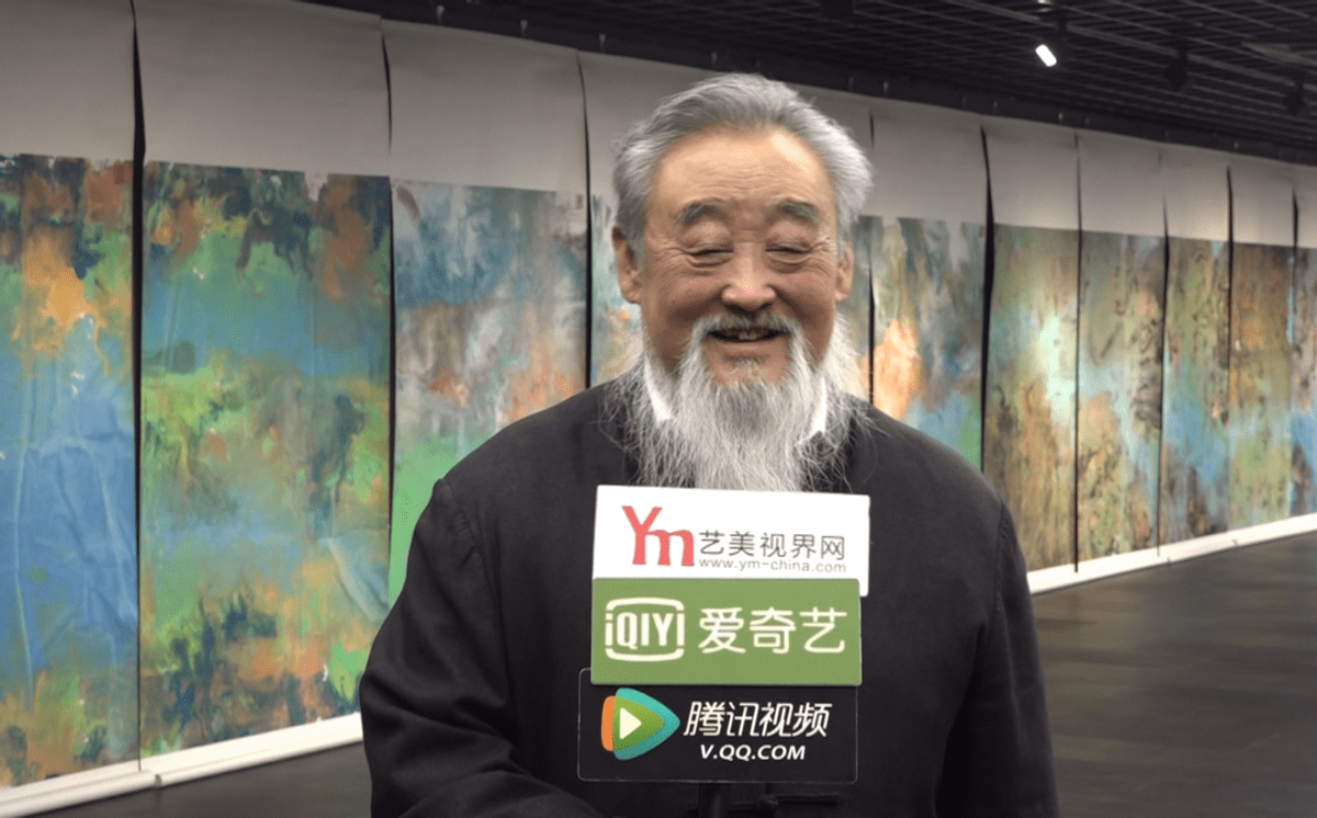 璞石真人《天下黄河——自然派艺术展》在浙银山东美术馆举行 - 脉脉