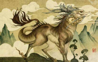 《山海经》著名的七大上古珍兽,九尾狐兆祥瑞,比不上应龙呼风唤雨!