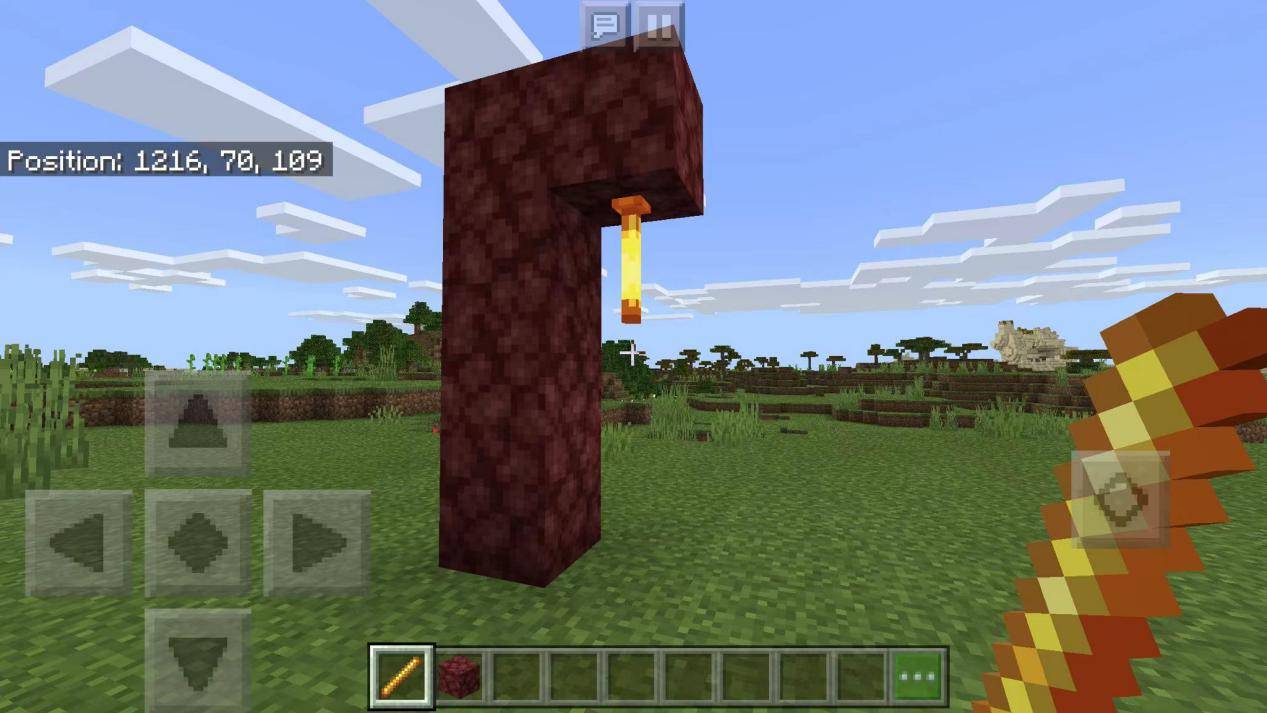 放大一万倍后的样子!