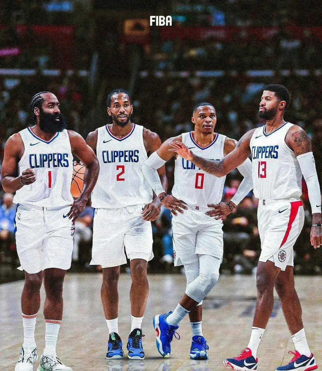 绝对喝了!三巨头半场时间醒酒!一波流带走比赛_快船_魔术_威少