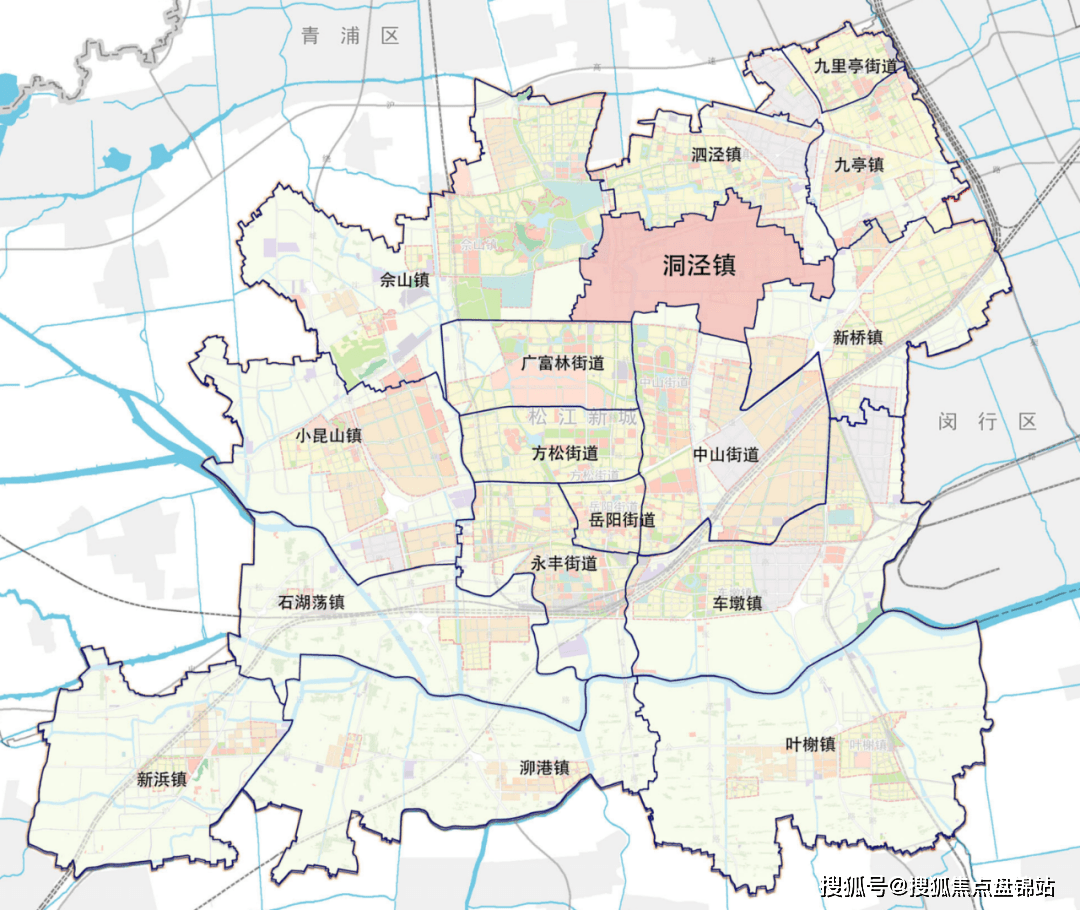 被彻底打破,如果充分发挥后发优势,洞泾的未来可能会强过九亭和泗泾!