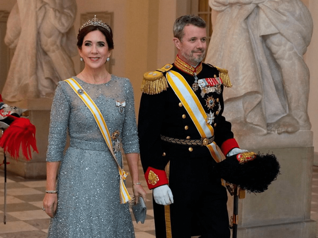 丹麦王室举行晚宴!