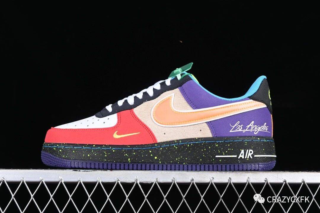 耐克nike air force 1 low what the la 洛杉矶限定空军一号低帮鸳鸯