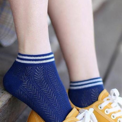 一双防臭船袜,让你的小脚丫清爽透气_设计的_袜子_硅胶