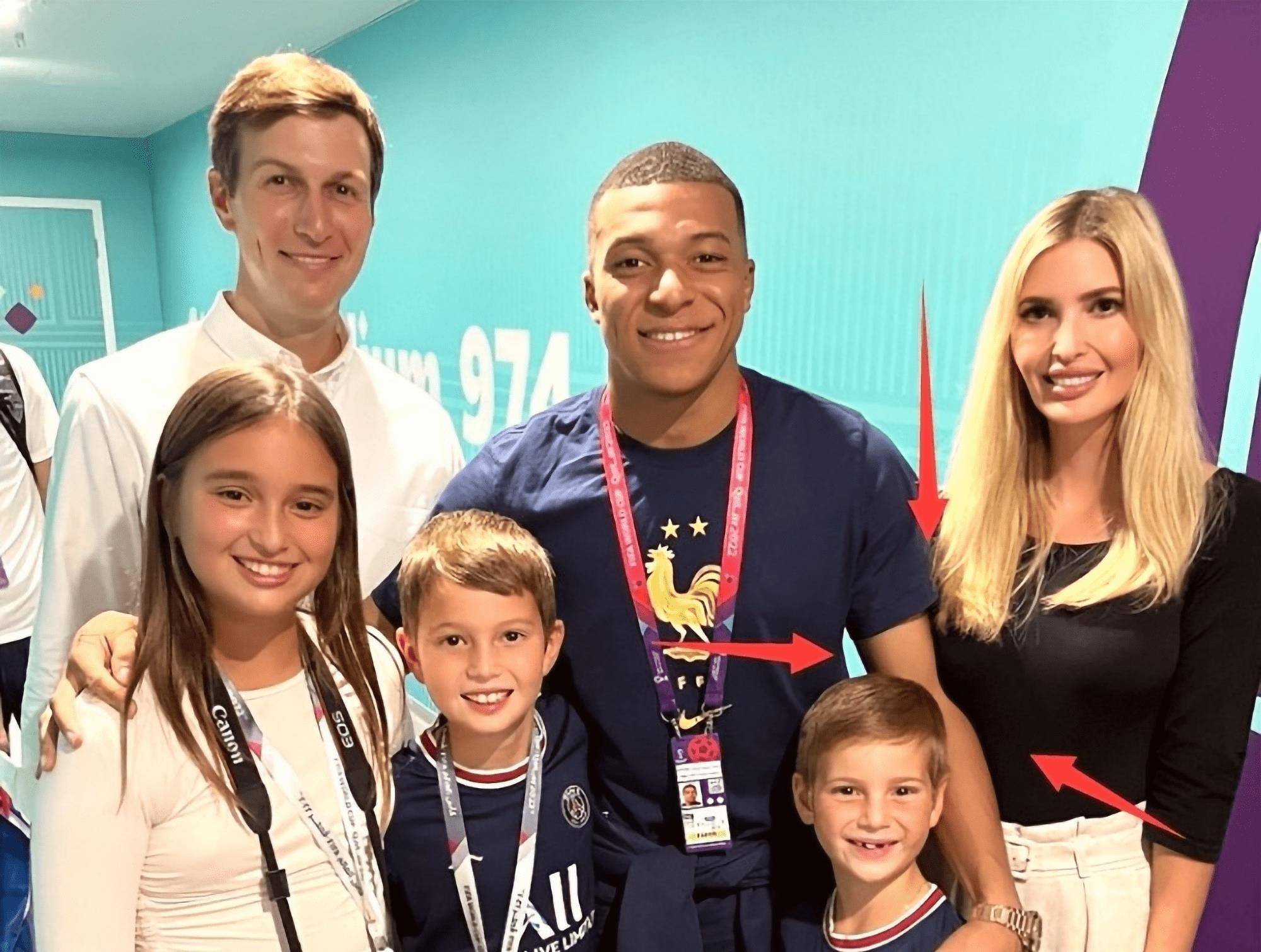 伊万卡到卡戴珊家做客,前第一女儿身材不输金小妹,姆巴佩:意外_家族