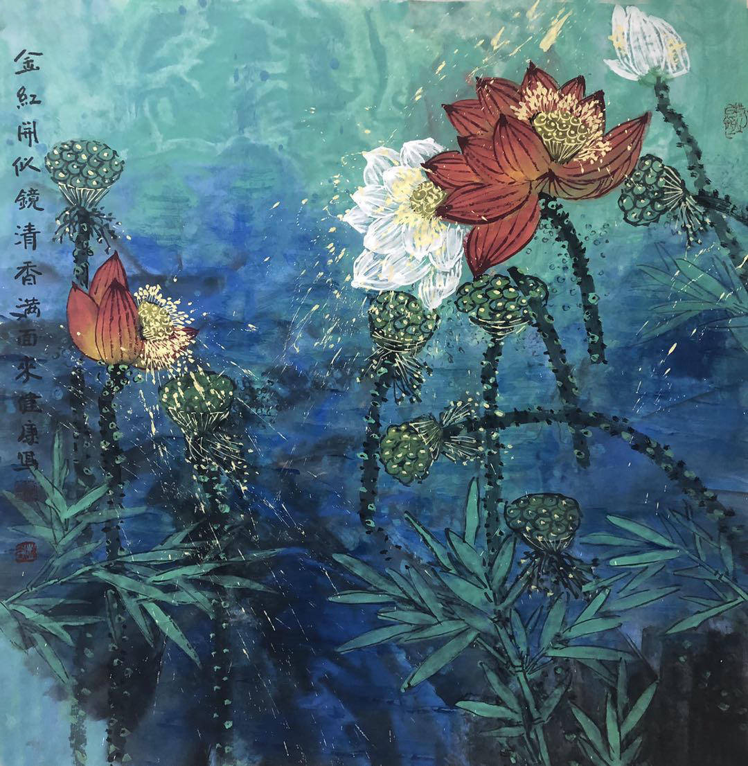 《李健康花鸟画作品集》,《中国名人堂 当代百名书画家系列—花鸟画家