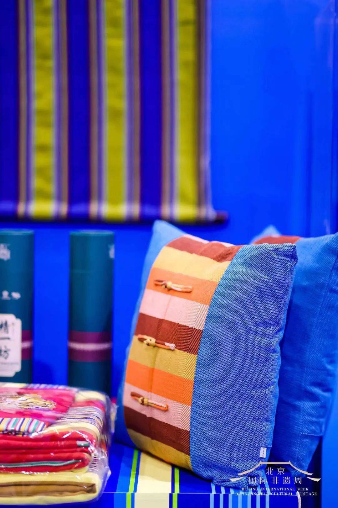 鄄城鲁锦亮相首届北京国际非遗周