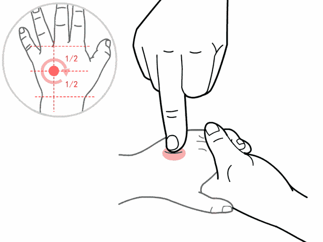 拿肩井,揉外劳宫,二扇门,一窝风中成药推荐:通宣理肺丸,荆防颗粒,风寒