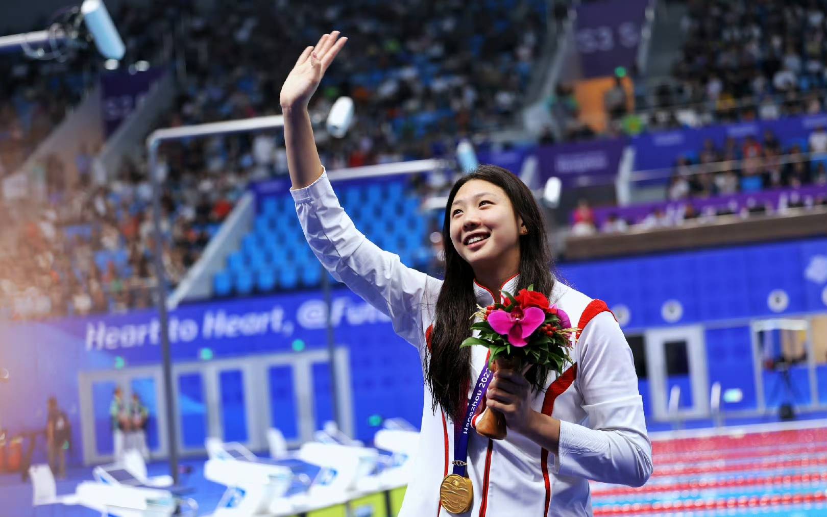 连破纪录志在奥运,游泳运动员——唐钱婷_蛙泳_上海市_大赛