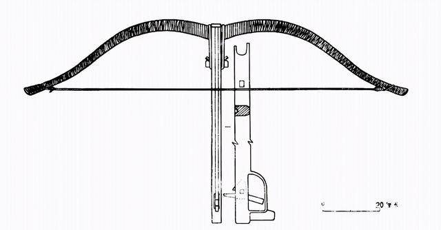 弓弩的结构示意图图片