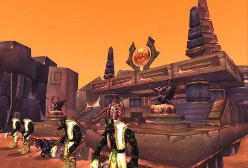 安其拉神庙,这座矗立在卡利姆多世界西部沙漠中的古老虫族神庙,是