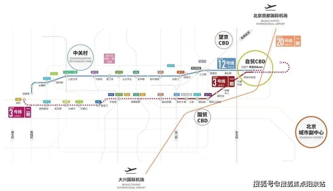 北京地铁12号线南延图片