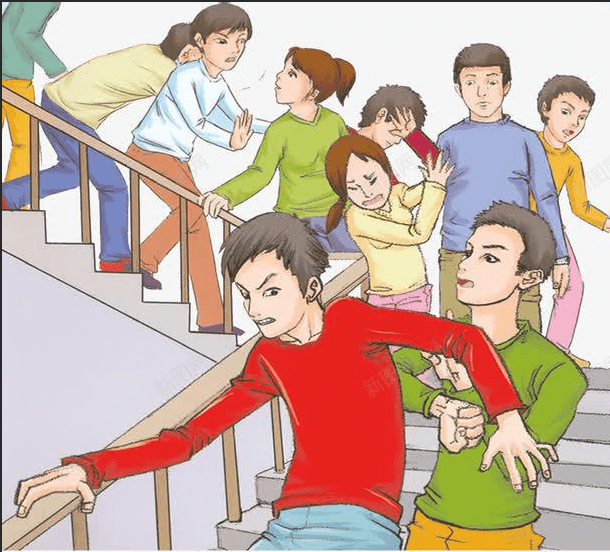 悲剧,河南中学期中考试楼梯踩踏致1死5伤_校园_事件_反思