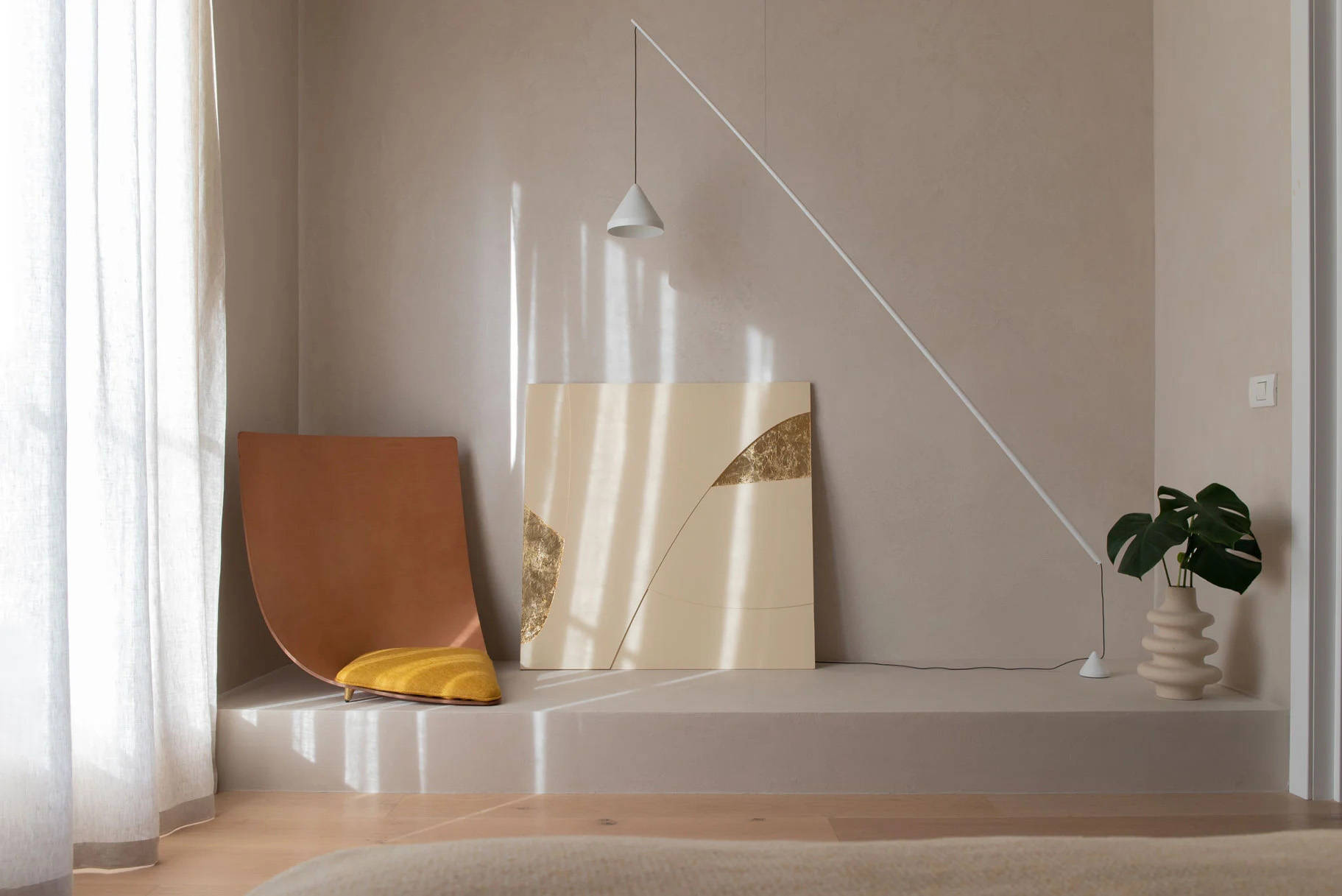 罗马尼亚侘寂风格阁楼公寓_自然_装饰_ioka