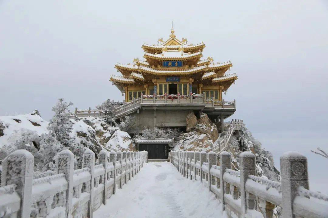 大美河南丨穿越时间长河,云赏老君山历年雪景_内容_旅游_推广