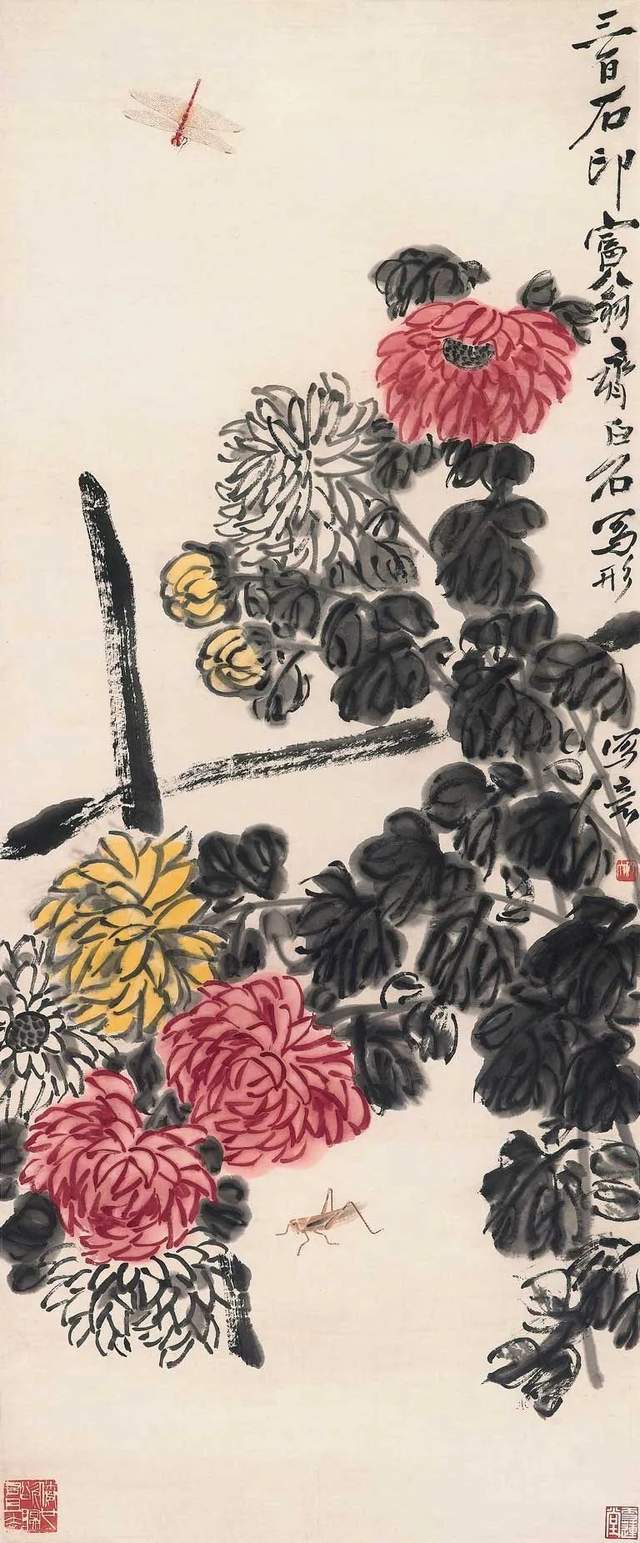 齐白石画的工虫花卉有多精细，你见过吗？_写意_广汇_生命