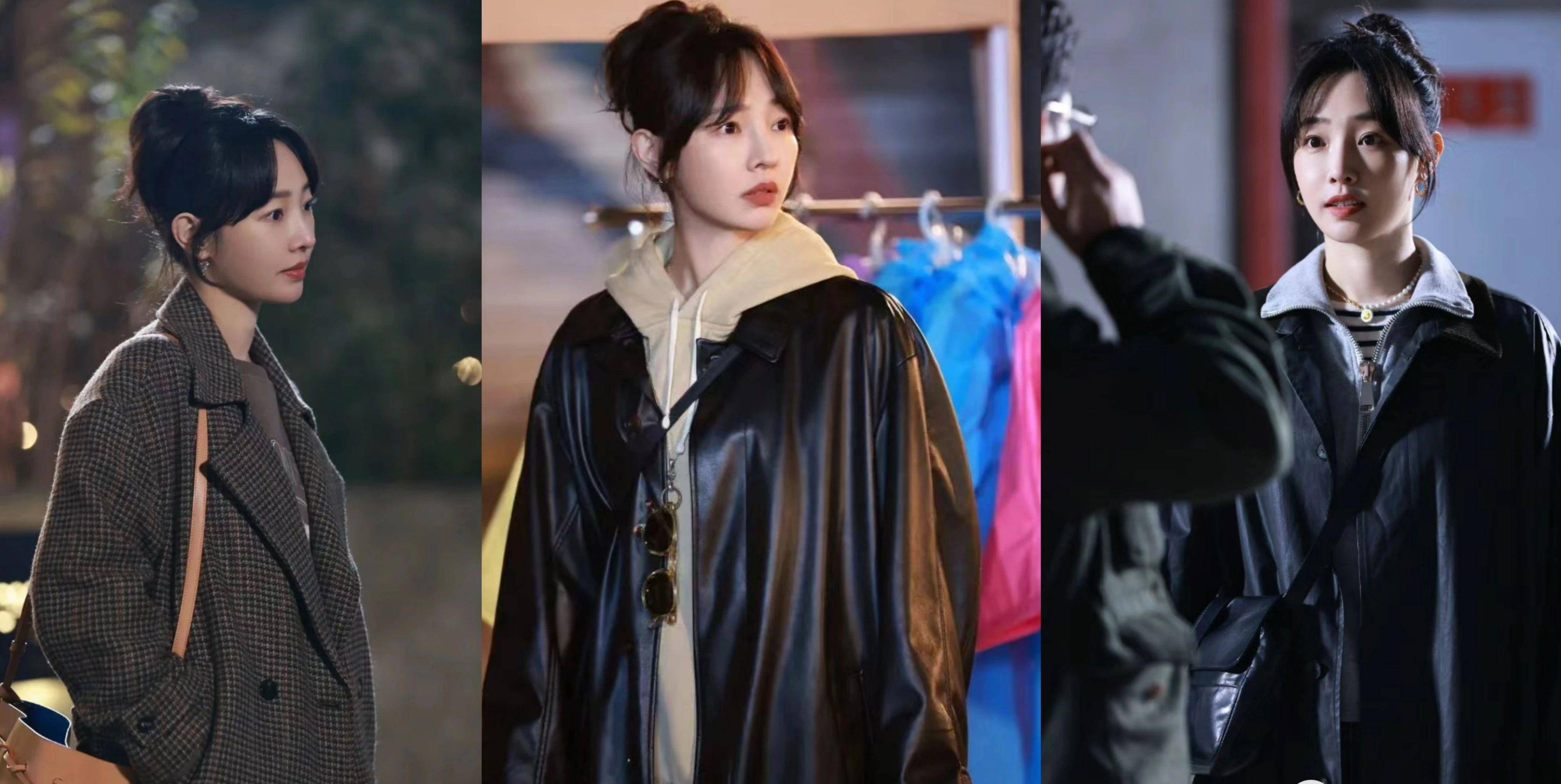 叠穿要凸显风格和特色,外套的长度要成比例,打造层次分明的效果.