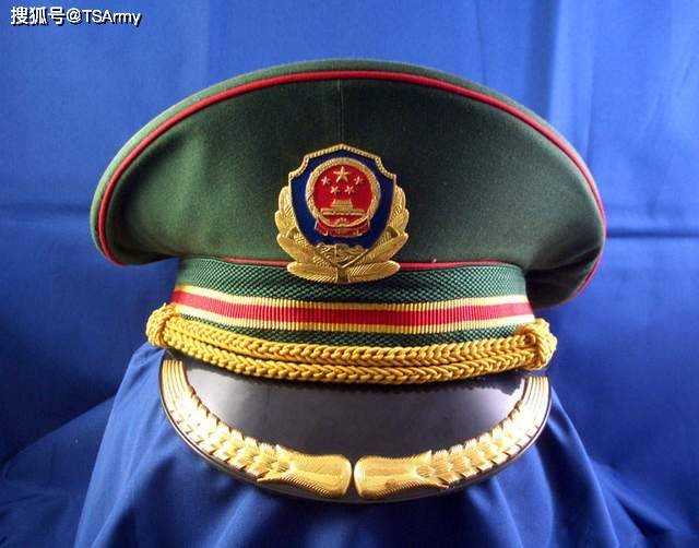 中国武警40年的军帽变迁史