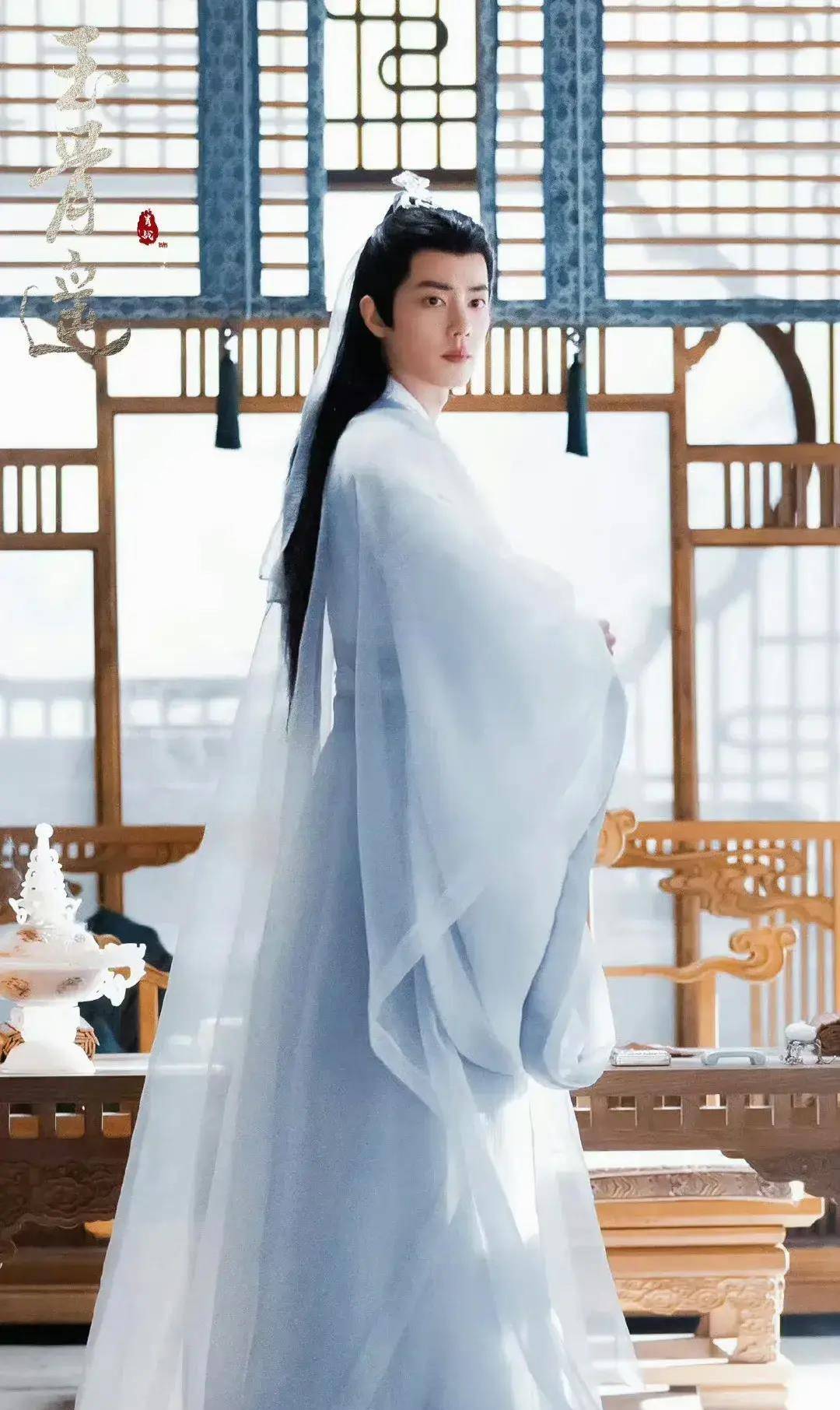 内娱真正的古装美男,邓为14檀健次11成毅第7任嘉伦第4肖战登顶_浏览量