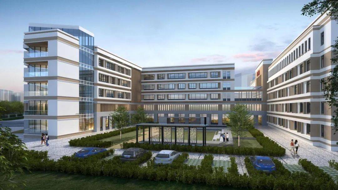 崂山青岛高新职业学校拟改扩建,效果图披露