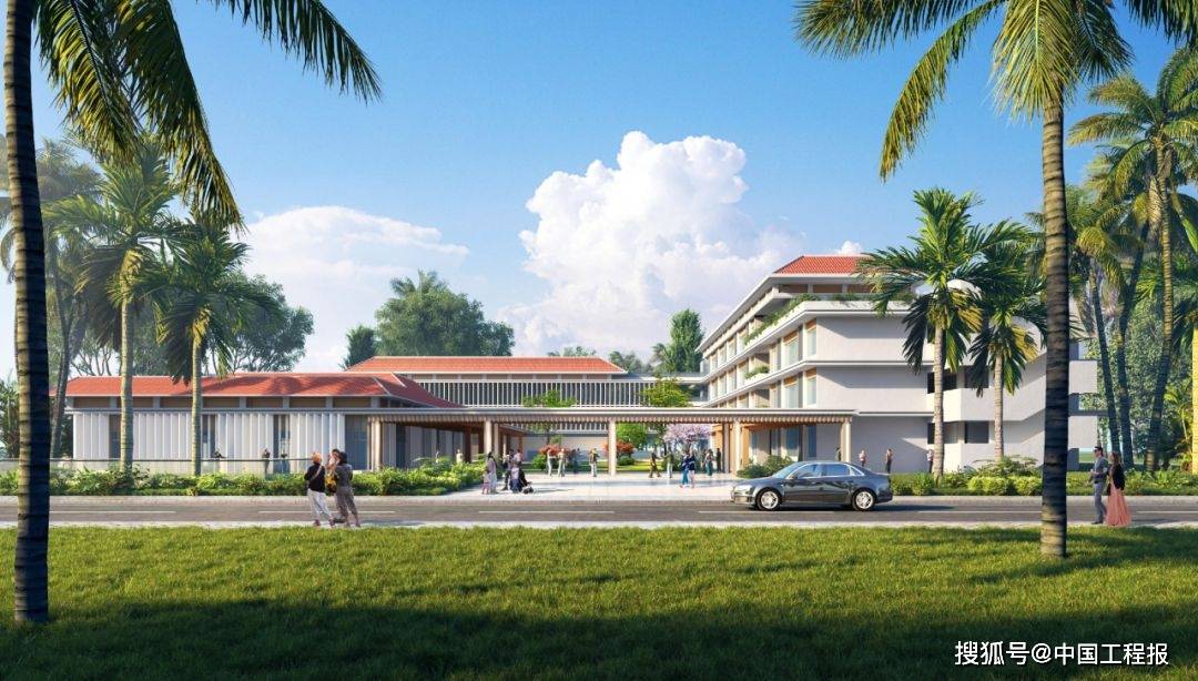 琼海博鳌机场三期扩建项目配套工程职工宿舍正式投入建设_中建一局_一